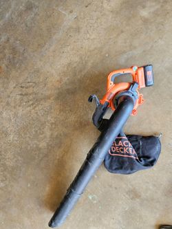 Blck and decker blower