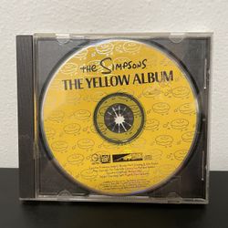 The Simpsons Yellow Album CD Music Vintage Fox TV Geffen Records Comedy 1998