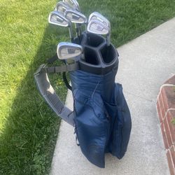 Golf Irons With Bag Mizuno 