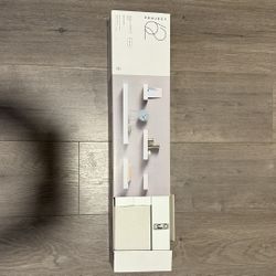 5pc Modern White Wall Shelves UN-USED 