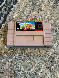Super Mario Kart Players Choice (SNES, 1992) Cartridge Only - Tested