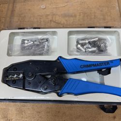 Ideal Crimpmaster Ratcheting Coax Crimp Tool Model 30-582