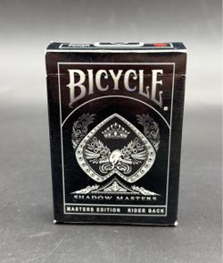 Ellusionist Bicycle Shadow Masters Rider Back Playing Cards Cincinnati Ohio 808