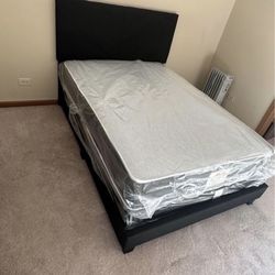 Brand New King Bed Frame With Mattress & Boxspring For Only $449 🚨 Ready For Delivery 🚚 
