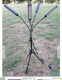 4 Head LED Grow Light Indoor Plants Full Spectrum Plant Grow Lamp/Stand