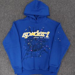 Blue Spider Hoodie