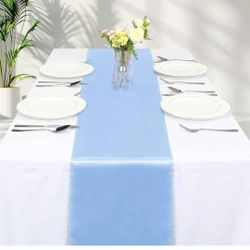 Baby Blue Table Runners