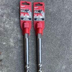 Milwaukee Carbide 3/4” X 13” SDS MAX Bits 