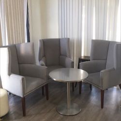 Office Chairs And Table