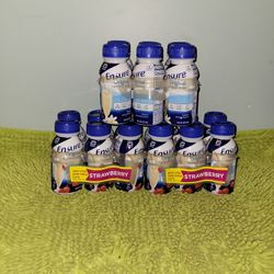 8 Strawberry/6 Vanilla 8oz Ensure Original 