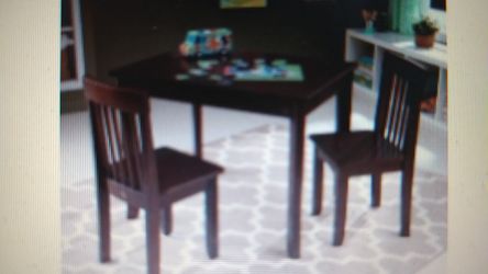 Avalon II Table & Chair Set, Brown