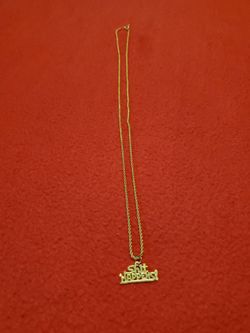 14k Rope Chain & Pendant