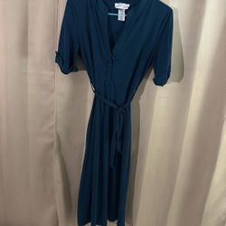Navy Blue Dress 