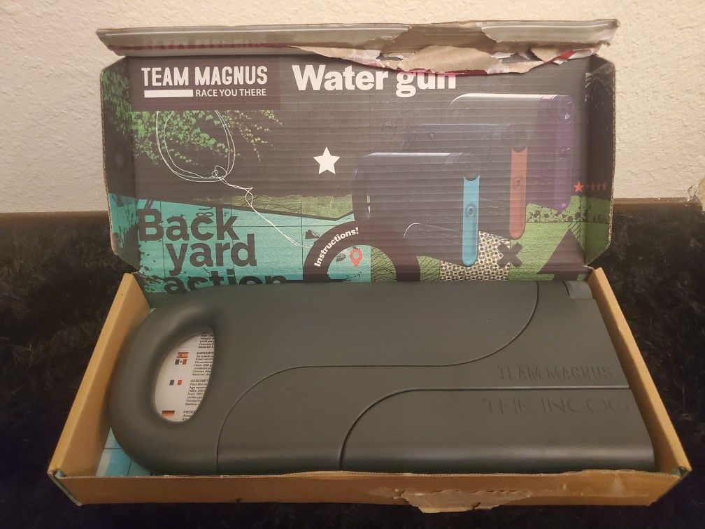 Team Magnus Water Gun - Incog