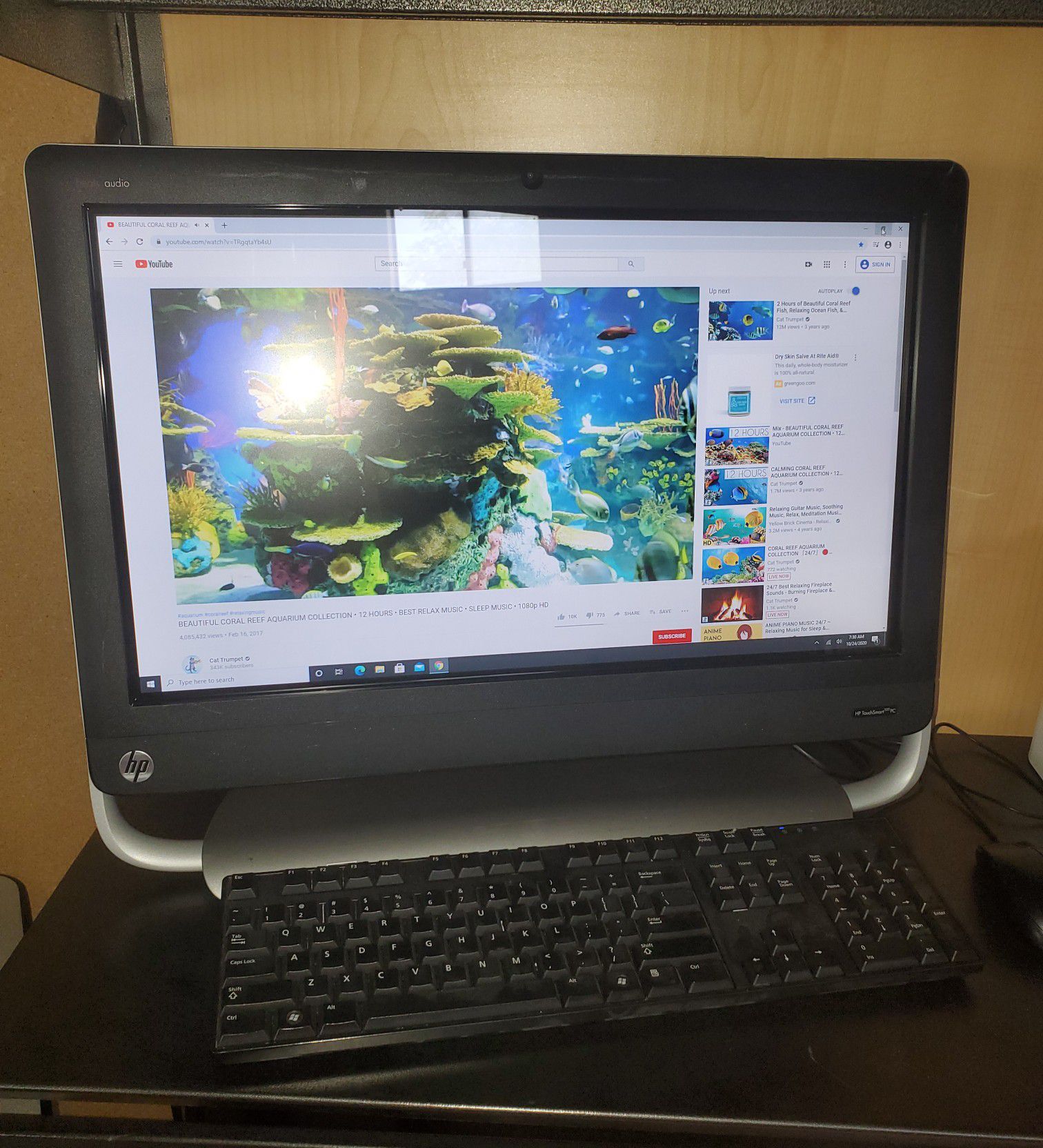 HP touchsmart 530 - 23" touchscreen all in one PC