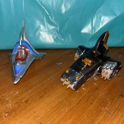 Skylanders Superchargers Land Air Vehicle Lot Sky Slicer & Shark Tank