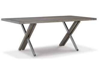 Krystanza Weathered Gray Dining Table