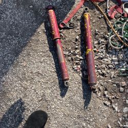 old-school air shocks