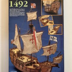 Artesania Latina Santa Maria 1492 Model Ship Kit - 1:65 Scale (Open Box)