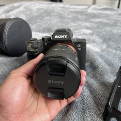 Sony A7 III Camera + Rig + Sony FE 20mm f/1.8 G Lens (Excellent Condition)