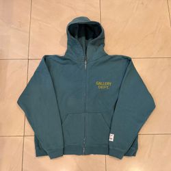 Gallery dept  zipper up hoodie  medium size
