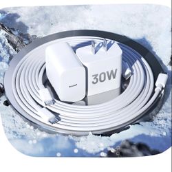 iPhone 16 15 Charger Fast Charging,30W USBC Charger Block with 6&10FT