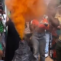 Gender Reveal Volcano 