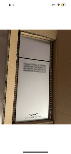 9150-TRN-SS  WAC Lighting 150W Magnetic Landscape Power Supply, STAINLESS STEEL