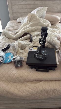 Heat Press Machine with Accessories