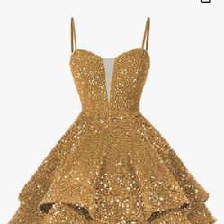 Gold Dress Size 6 
