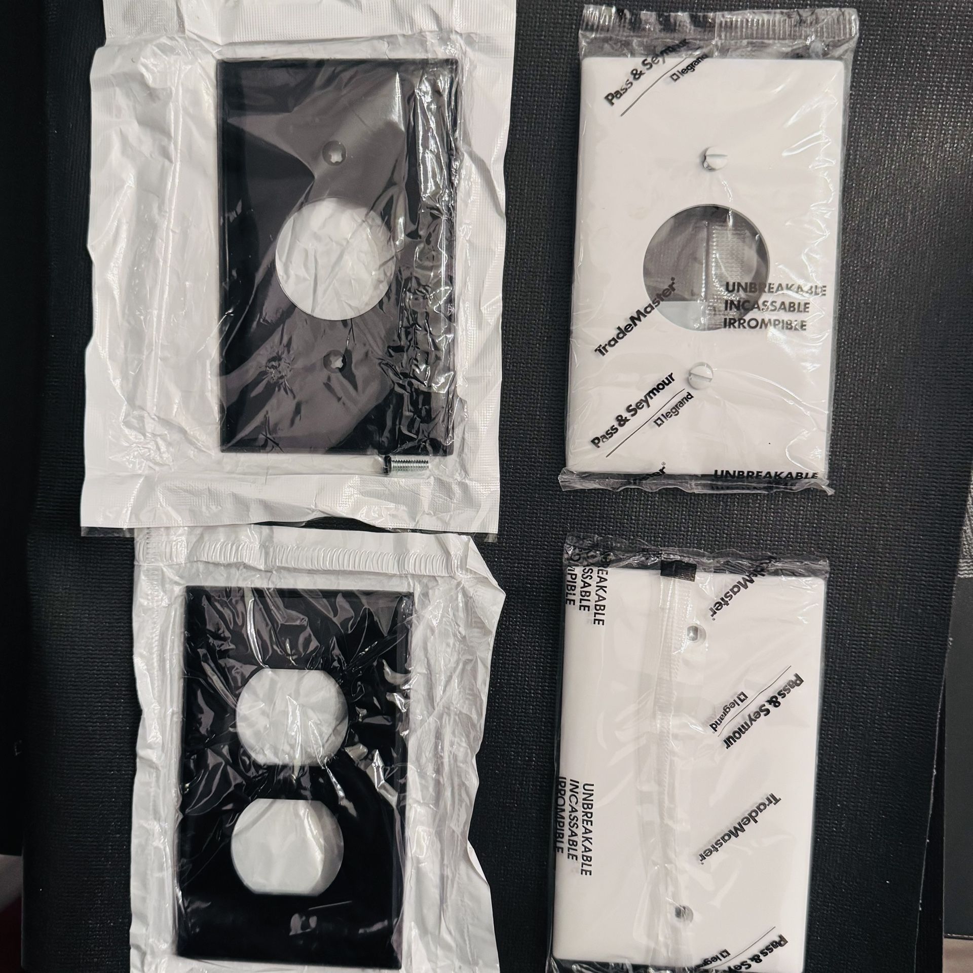 NEW ELECTRICAL COVER PLATES