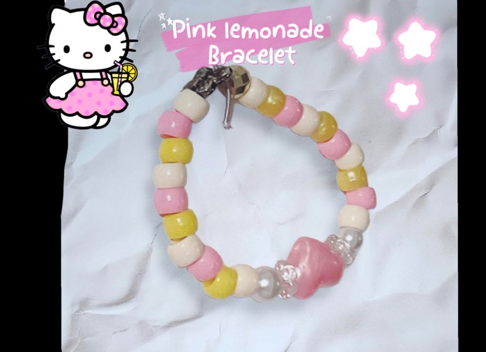 “ Pink Lemonade “ Bracelet