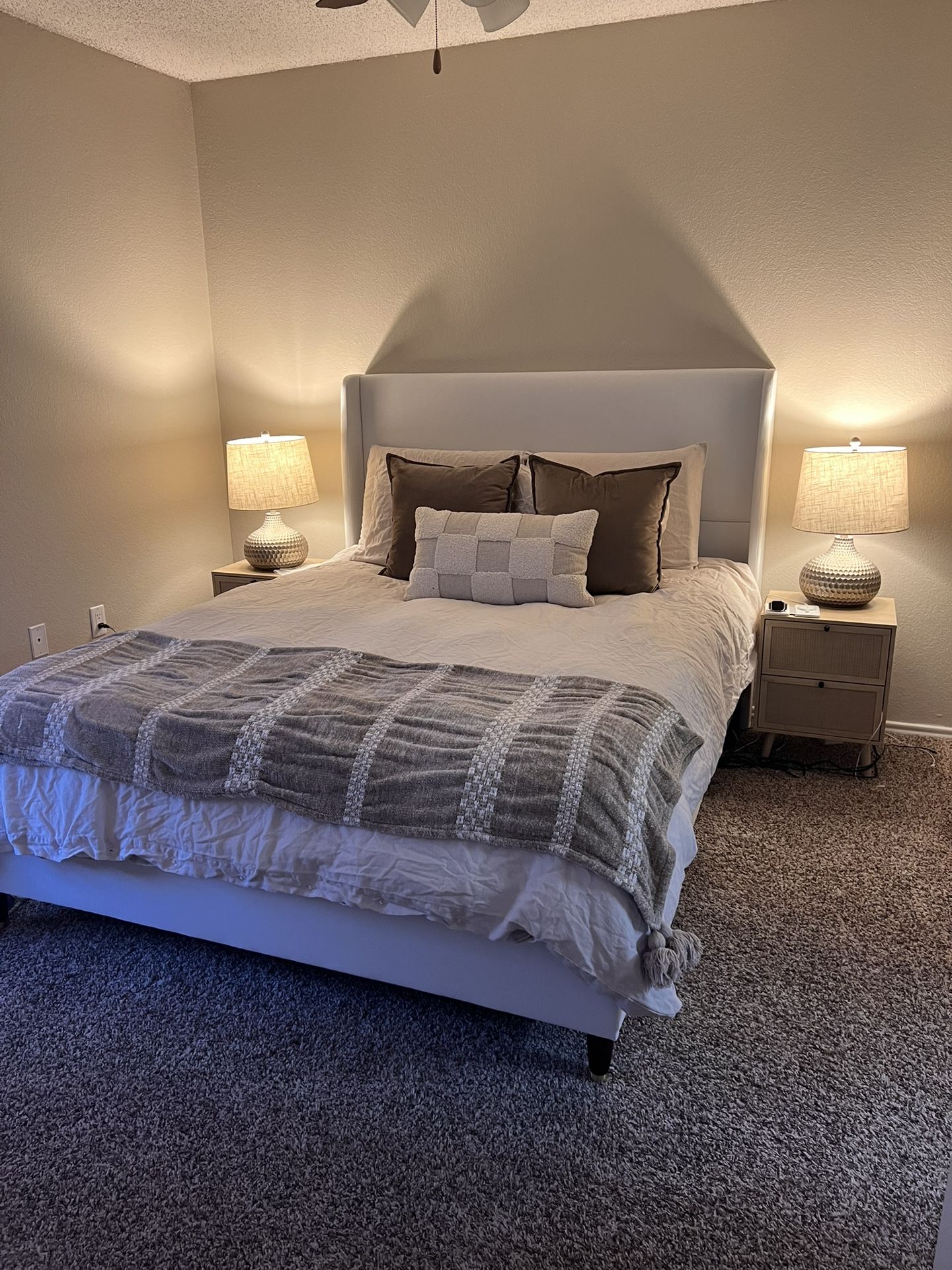 White Queen Bed Frame