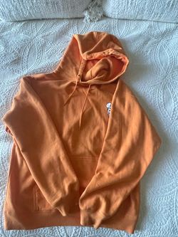 Coney Island Timber Trucking Co. Embroidered Pullover Hoodie - Orange