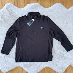 Callaway Men’s Long Sleeve Quarter zip 