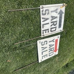 Yard Sale Signs