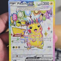 Pikachu ex Full Art