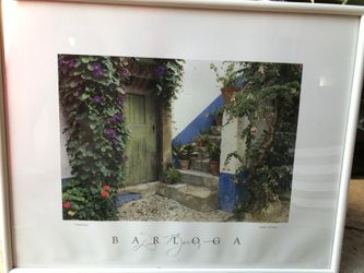Barloga picture with White frame