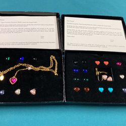 Joan Rivers Heart Earrings And Necklace Sets