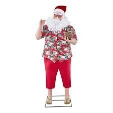 6ft Animated Beach Santa (Home Depot)