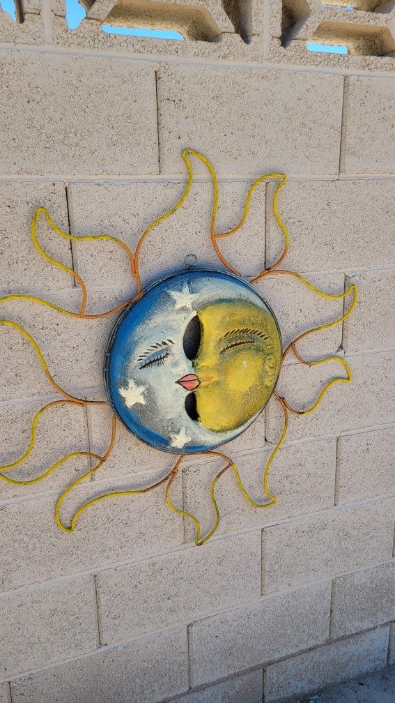 Sun And Moon Wall Decor