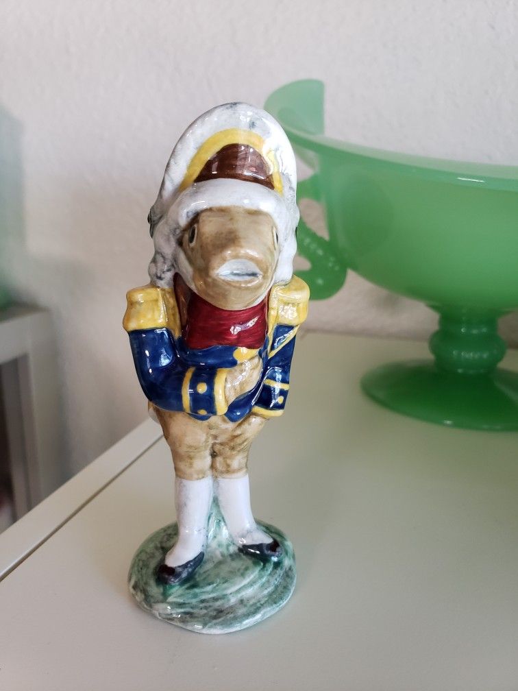 Rare FISH FOOTMAN Figurine Alice In Wonderland Series 