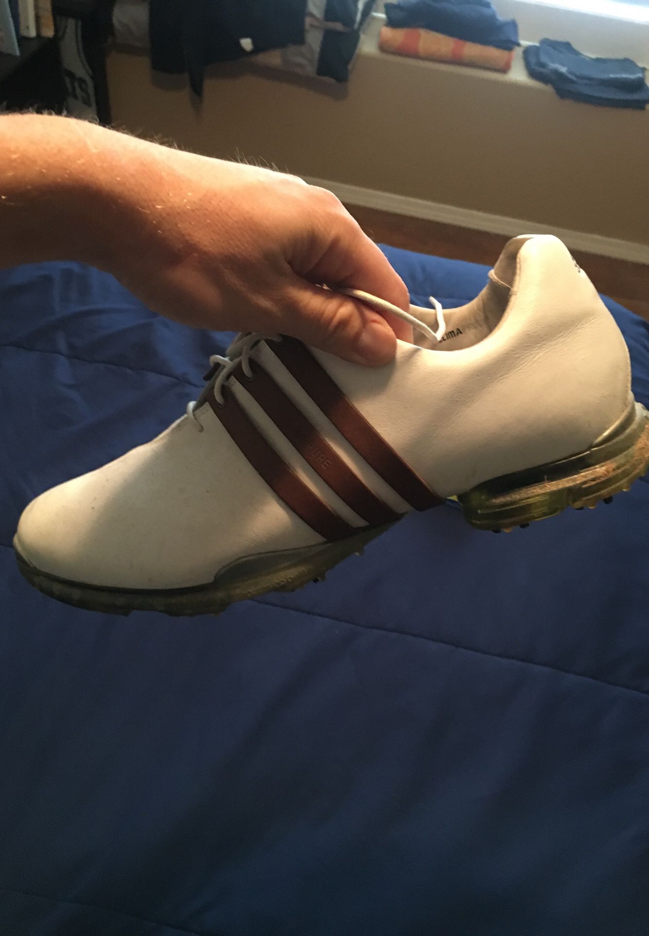 adiPURE golf shoes size 11.5