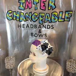 Girls interchangeable headband