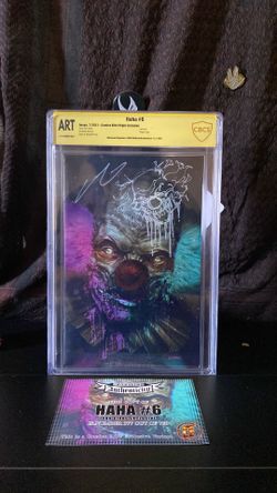HAHA #6 SIGNED AND SKETCHED BY JOHN GIANG