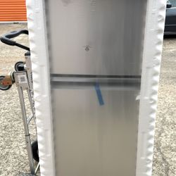 Whirlpool Counter Depth Refrigerator Top Freezer 24 Inch 11.6 cu ft Stainless Finish Color New 