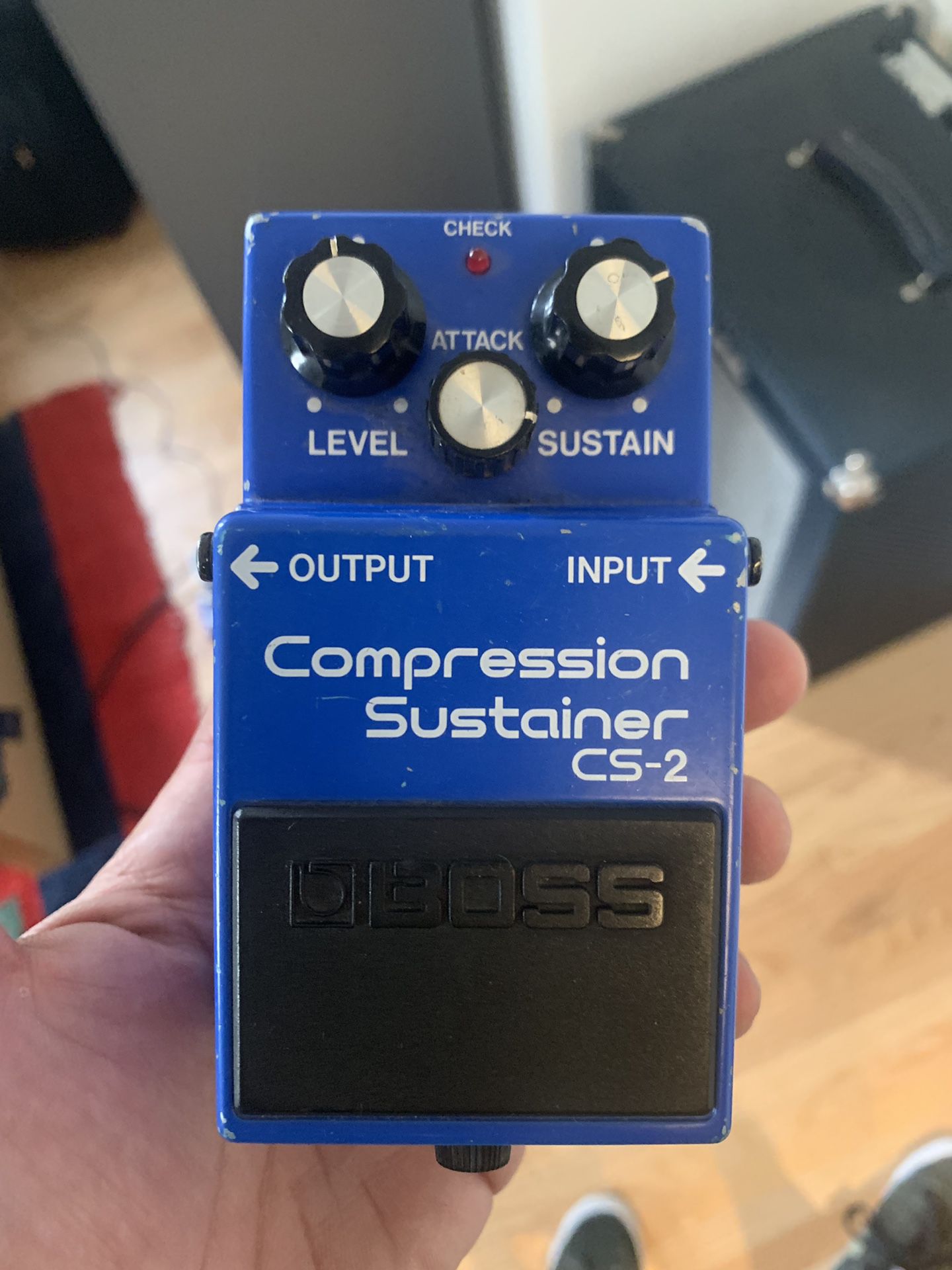 Compression Sustainer Cs-2 Guitar Pedal