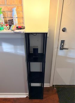 Set of 2 lamp with shelves