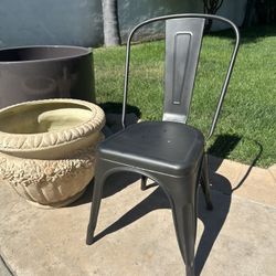 Tolix Style Metal Chairs