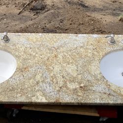 Granite Double Sink